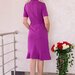 Rochie Side Lines Purple